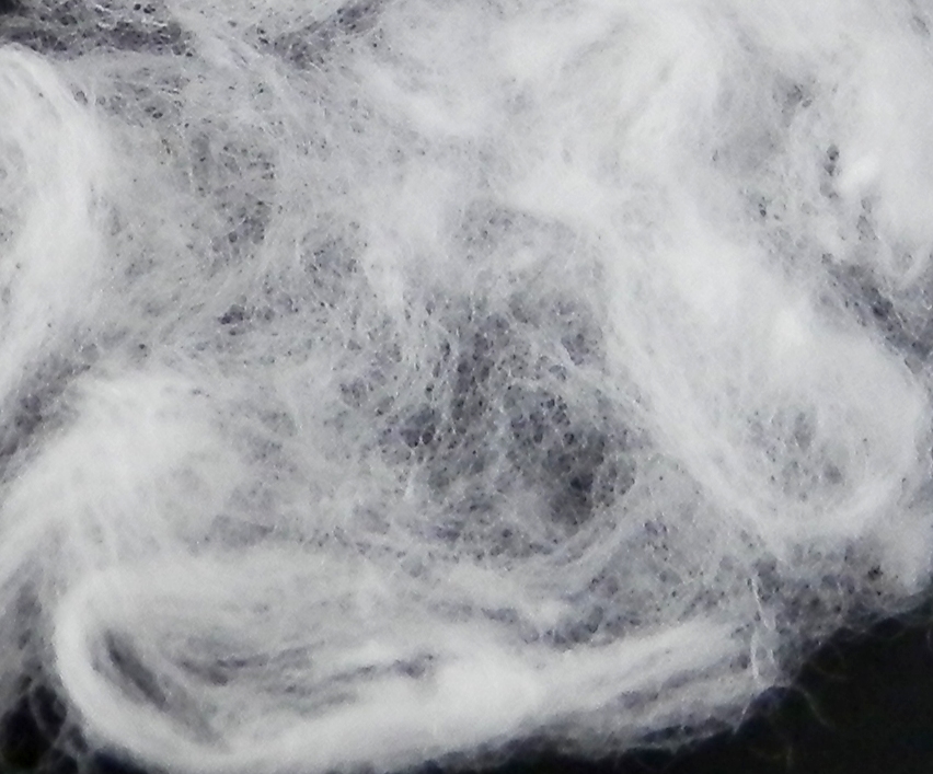 Bleached hydrophilic cotton fiber after desizing of grey cotton