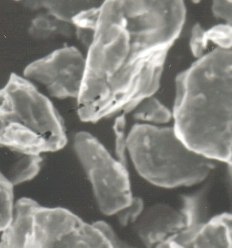 Microstructure of the granulate