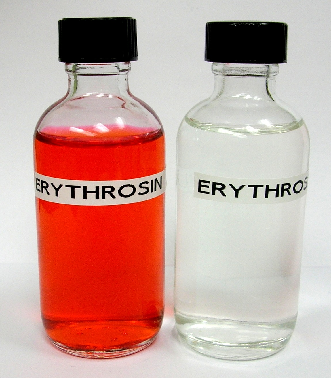 Erythrosin dye decoloration by Catalytic Advanced Oxidation Hydrogen Link catalyst
