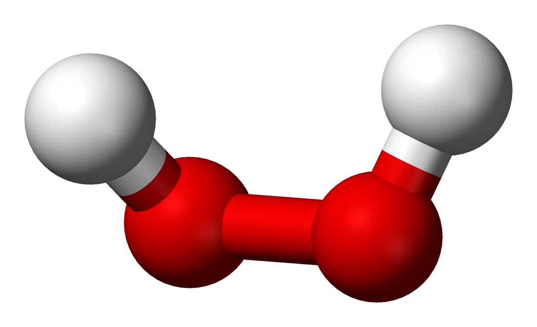 Hydrogen peroxide molecule