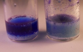 Sodium percarbonate and Methylene Blue right vial catalyst