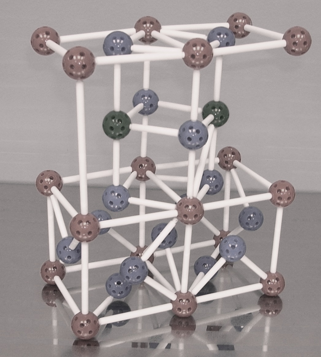 Model of crystallographic structure