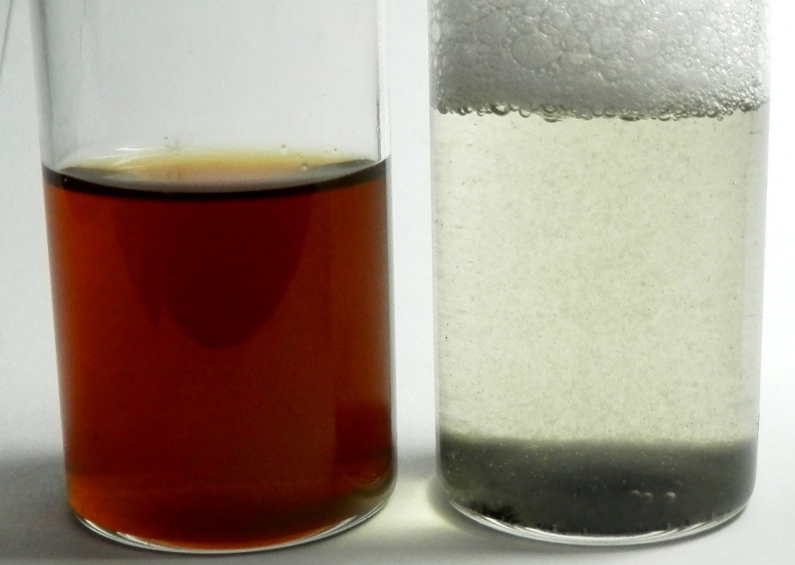 Tanin degradation organic matter wastewater Catalytic Advanced Oxidation