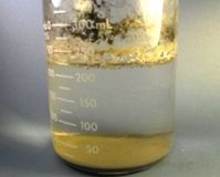 Water purification by catalytic advanced oxidation organic matter degradation